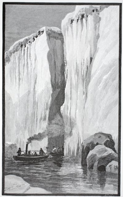 تقدم رائع من خلال سبليت floeberg ، حانة. لندن 1886 بواسطة ستيبل ديفيس